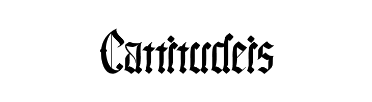 Black Callig  Free Fonts Download