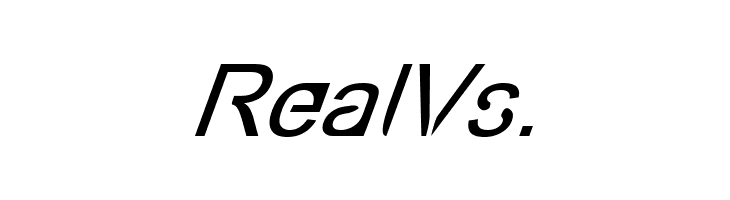 Eco-Files Italic  Free Fonts Download