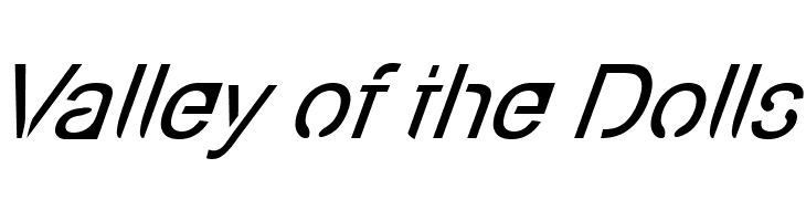 Eco-Files Italic  Free Fonts Download