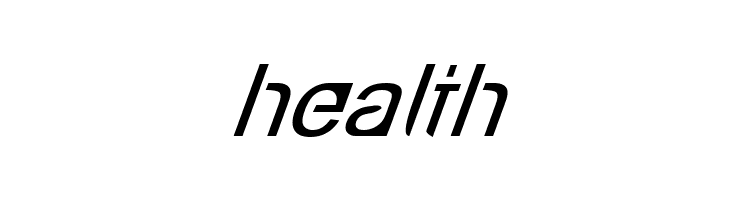 Eco-Files Italic  Free Fonts Download