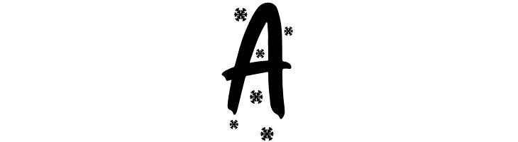 Christmas Present Snow  Free Fonts Download