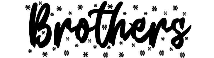 Christmas Present Snow  Free Fonts Download