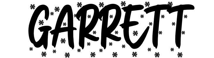 Christmas Present Snow  Free Fonts Download