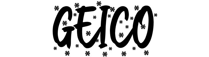Christmas Present Snow  Free Fonts Download