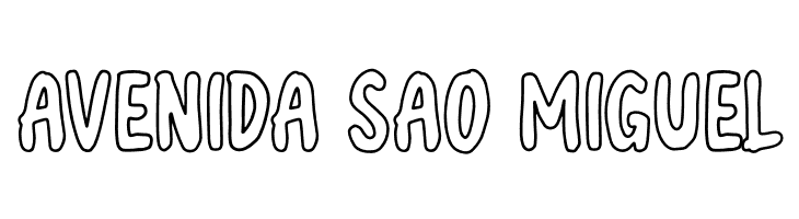 Halloween outline  Free Fonts Download