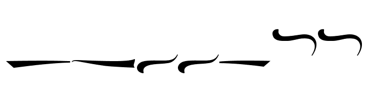 Black Ryder Extra Swash  Free Fonts Download