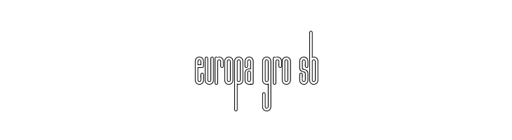 Marbellya Condensed Outline  Free Fonts Download