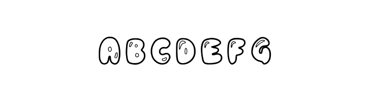 Blobbles Regular  Free Fonts Download