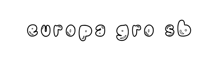 Blobbles Regular  Free Fonts Download