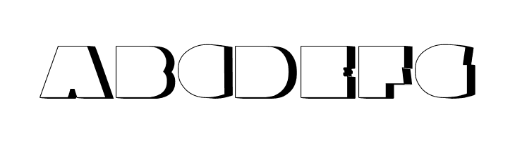 Parafuse Ultra Black Shadow  Free Fonts Download