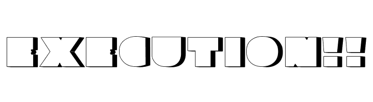 Parafuse Ultra Black Shadow  Free Fonts Download