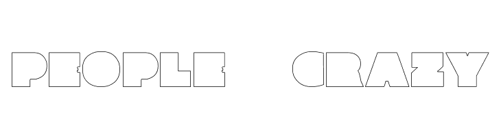 Parafuse Ultra Black Outline  Free Fonts Download