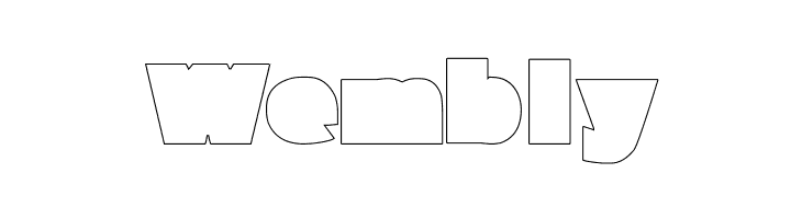 Parafuse Ultra Black Outline  Free Fonts Download