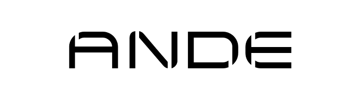 Arkitech Stencil Medium  Free Fonts Download