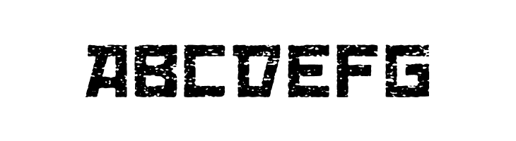 Red October Eroded  Free Fonts Download