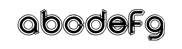 area OUTLINEe  Free Fonts Download