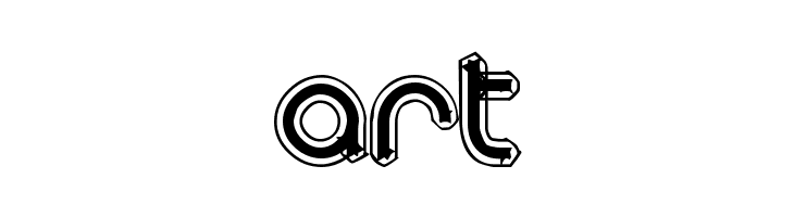 area OUTLINEe  Free Fonts Download