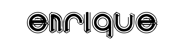 area OUTLINEe  Free Fonts Download