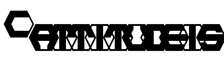 Hexotic LDR Regular  Free Fonts Download