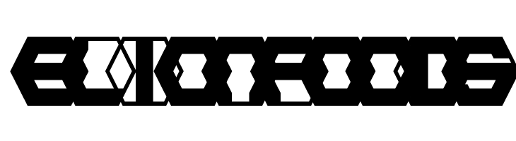 Hexotic LDR Regular  Free Fonts Download