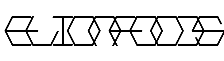 Hextremum LDR Regular  Free Fonts Download