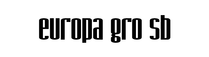 SF Iron Gothic Extended  Free Fonts Download