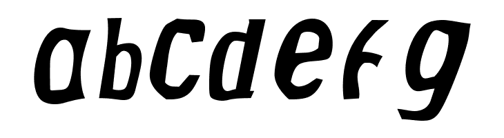Drek NormalItalic  Free Fonts Download