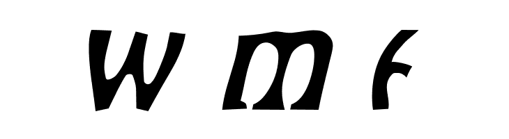 Drek NormalItalic  Free Fonts Download