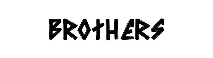 Awesome Brush  Free Fonts Download