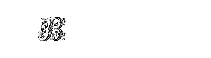 Victorian Initials One  Free Fonts Download