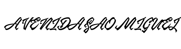 Manhattan Brush  Free Fonts Download