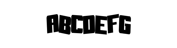 SF Aftershock Debris CondSolid  Free Fonts Download