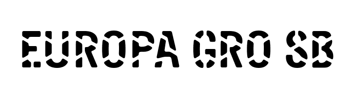 Entulho Stencil  Free Fonts Download