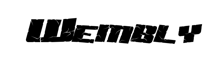 SF Aftershock Debris Italic  Free Fonts Download