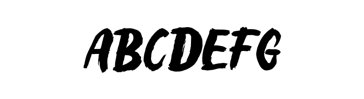 Klatas Brush  Free Fonts Download