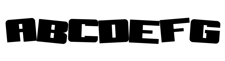 SF Aftershock Debris Solid  Free Fonts Download