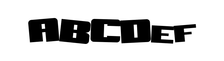 SF Aftershock Debris Solid  Free Fonts Download