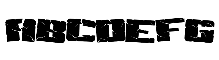 SF Aftershock Debris  Free Fonts Download