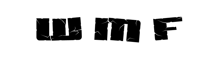 SF Aftershock Debris  Free Fonts Download