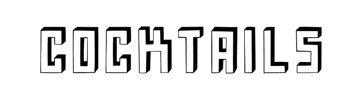 Bloqueada  Free Fonts Download