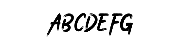 Stricken Brush  Free Fonts Download