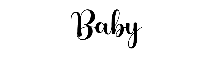 BabyScript  Free Fonts Download