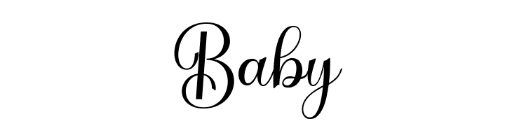 Baby Gentha Script  Free Fonts Download