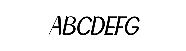 NewCrown-LightItalic_DEMO  Free Fonts Download