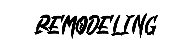 Black & Blue Rough  Free Fonts Download