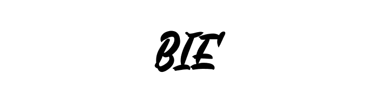 Black & Blue 1  Free Fonts Download