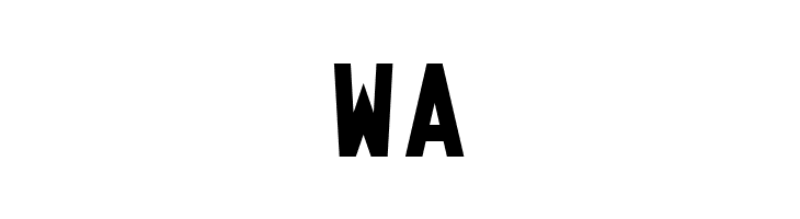 WA Mandatory Font