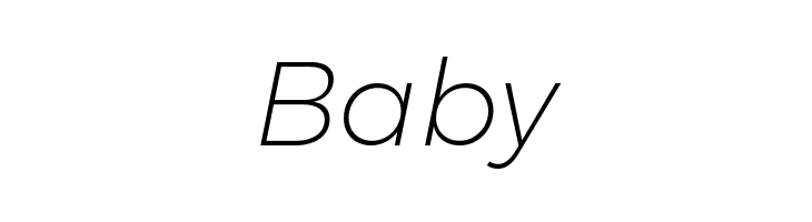 Gontserrat ExtraLight Italic  Free Fonts Download