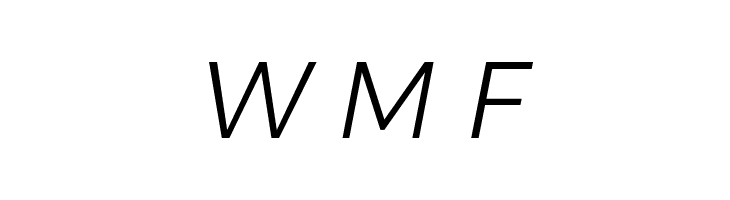 Gontserrat Light Italic  Free Fonts Download