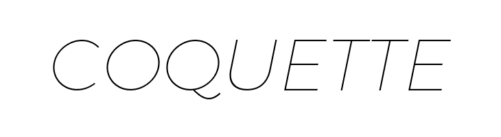 Gontserrat Thin Italic  Free Fonts Download